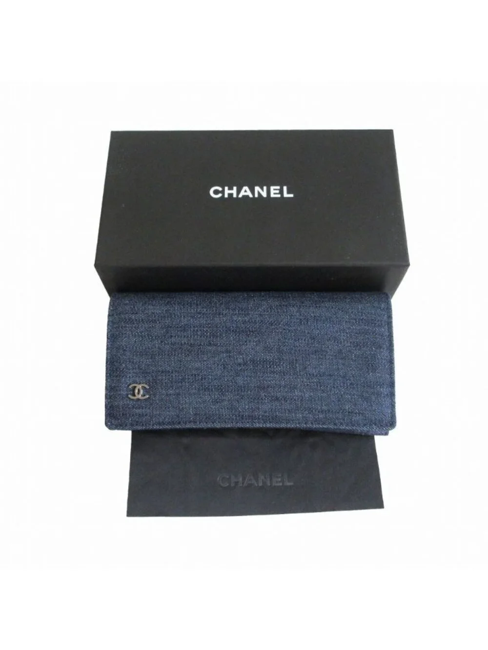 Chanel Sunglasses Asian Fit CC Logo Eyewear 55 Black